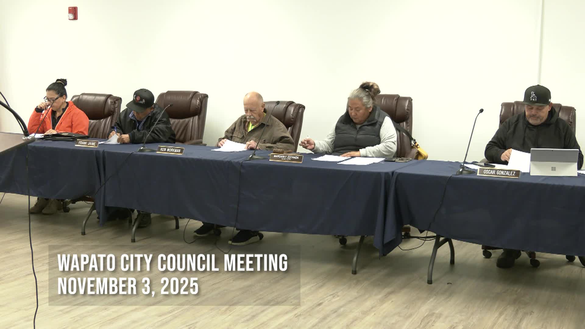 Wapato City Council  Meeting 11032025