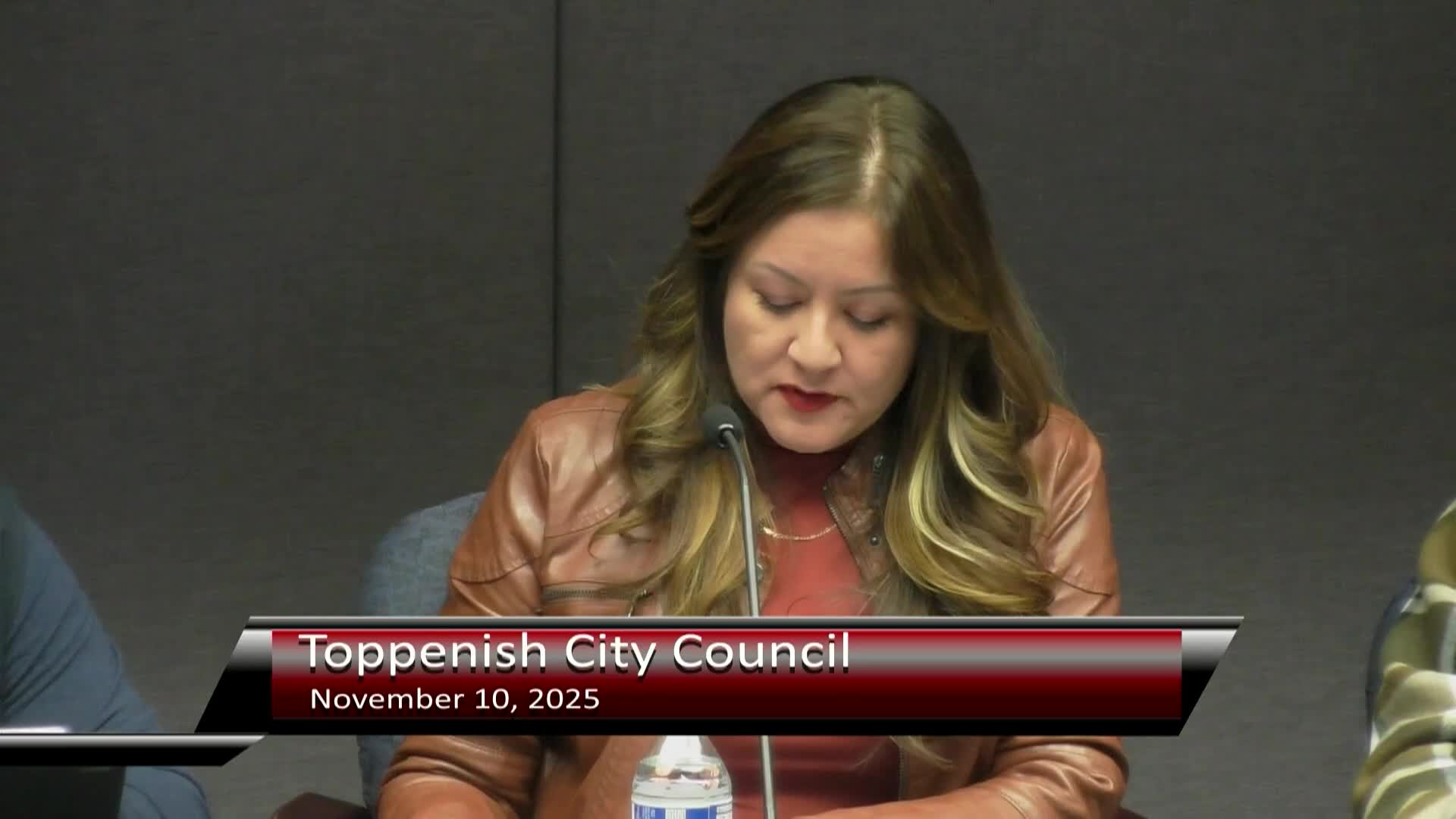 Toppenish City Council Meeting - Spanish Translation - 11-10-2025